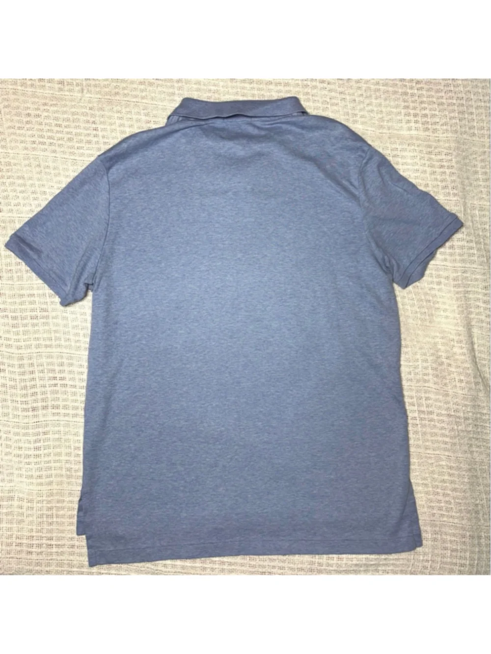 Polo Ralph Lauren Men's Preppy Heather Blue Polo Size XL EUC